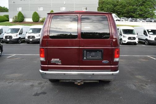 Red 2008 Ford E350 Super Duty