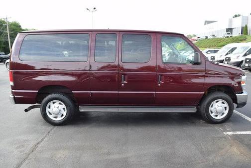 Red 2008 Ford E350 Super Duty