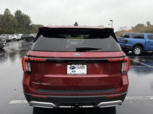 Ruby Red Metallic Tinted Clearcoat 2027 Ford Explorer Platinum