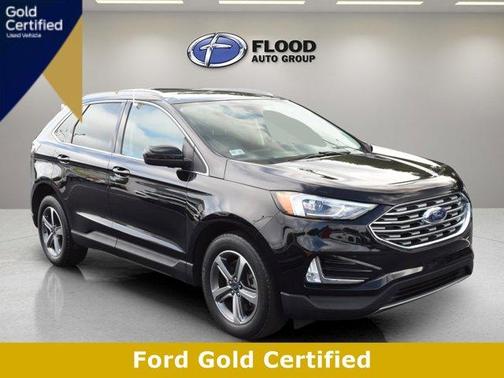 Black 2021 Ford Edge SEL