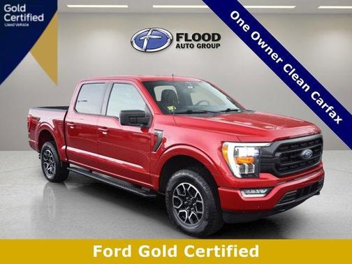 Red 2022 Ford F-150 XLT