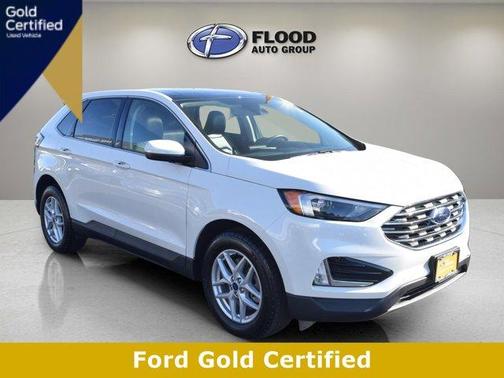White 2022 Ford Edge SEL