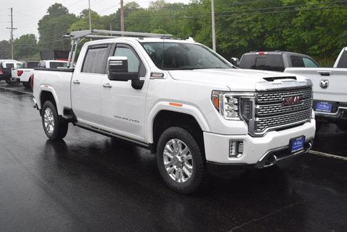White Frost Tri-Coat 2023 GMC Sierra 2500 Denali