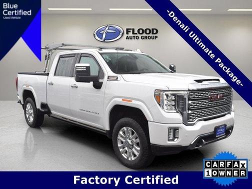 White Frost Tri-Coat 2023 GMC Sierra 2500 Denali