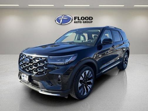 Agate Black Metallic 2026 Ford Explorer Active