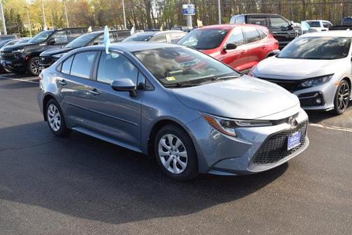 Blue 2021 Toyota Corolla LE