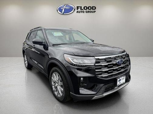 Agate Black Metallic 2026 Ford Explorer Active