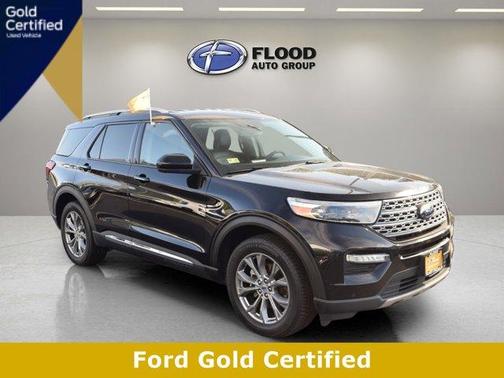 Black 2022 Ford Explorer Limited