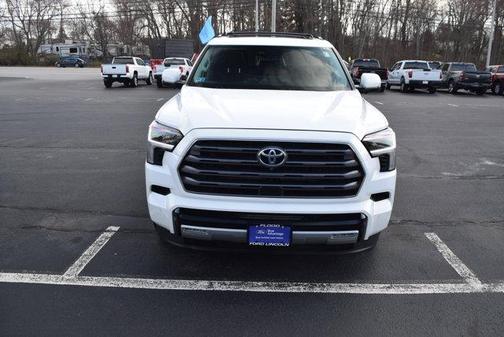 White 2023 Toyota Sequoia Limited
