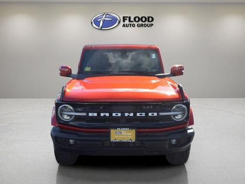 Orange 2022 Ford Bronco