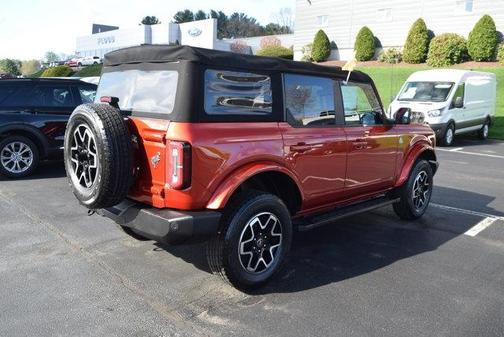 Orange 2022 Ford Bronco