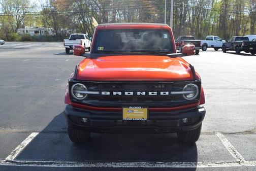 Orange 2022 Ford Bronco