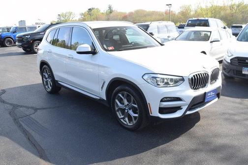 Mineral White Metallic 2020 BMW X3 xDrive30i