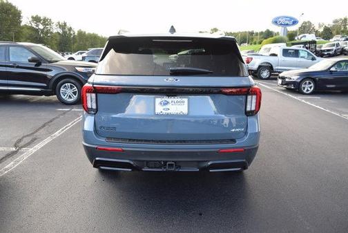 Blue 2025 Ford Explorer ST-Line