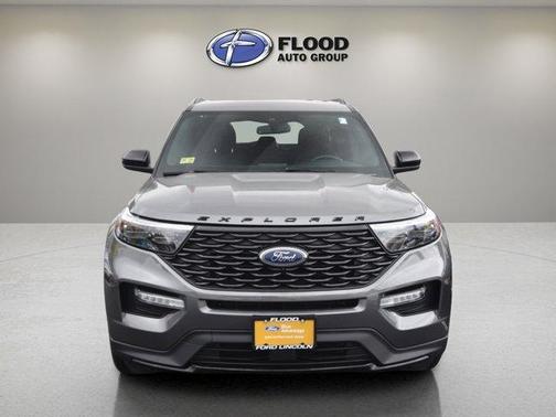 Gray 2023 Ford Explorer ST-Line