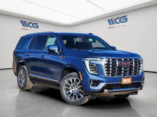 Blue 2026 GMC Yukon Denali