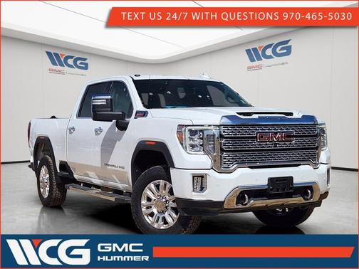 White 2022 GMC Sierra 2500 Denali