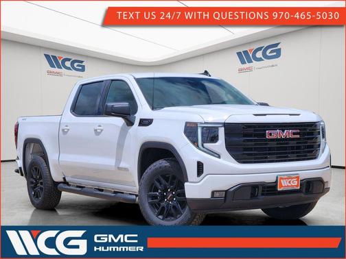 White 2026 GMC Sierra 1500 Elevation