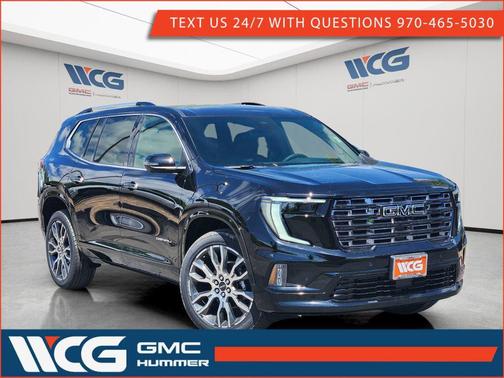Black 2026 GMC Acadia Denali