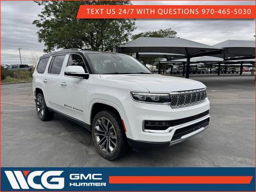 Bright White Clearcoat 2022 Jeep Grand Wagoneer Series III 4x4