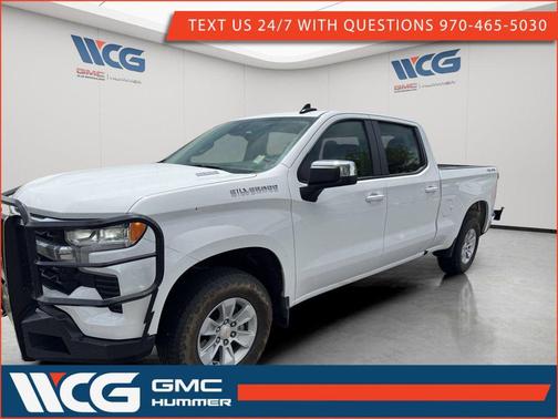 White 2025 Chevrolet Silverado 1500 LT