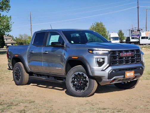 Gray 2026 GMC Canyon AT4