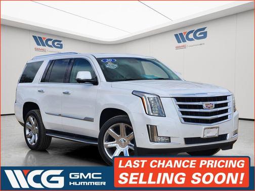 White 2020 Cadillac Escalade Luxury