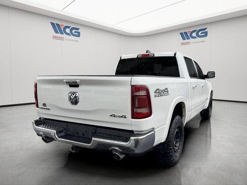 White 2019 RAM 1500 Laramie