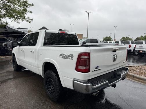 White 2019 RAM 1500 Laramie