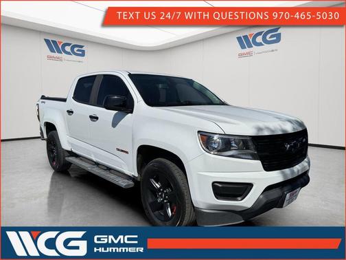 White 2020 Chevrolet Colorado LT