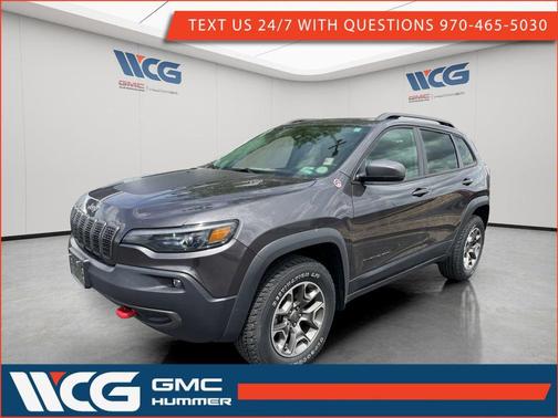 Granite Crystal Metallic Clearcoat 2020 Jeep Cherokee Trailhawk