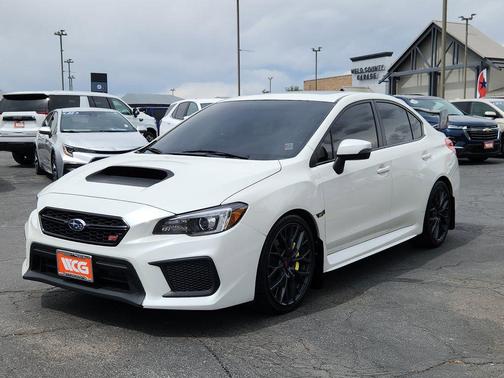 White 2019 Subaru WRX STI Limited