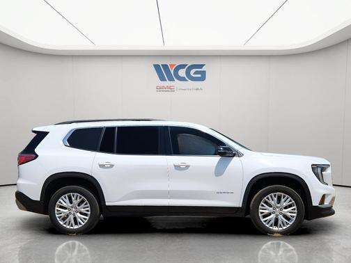 White 2024 GMC Acadia AWD Elevation