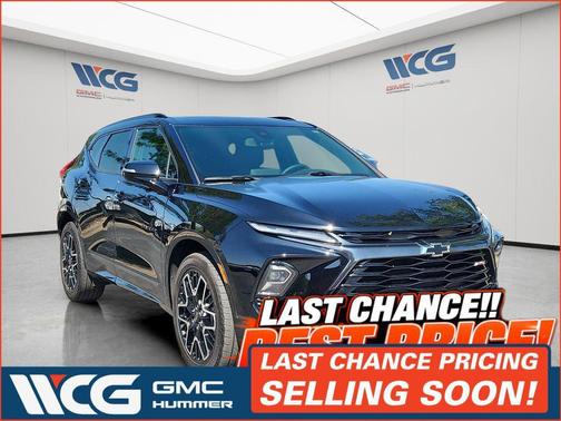 Black 2023 Chevrolet Blazer RS