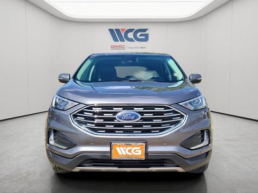 Gray 2023 Ford Edge Titanium