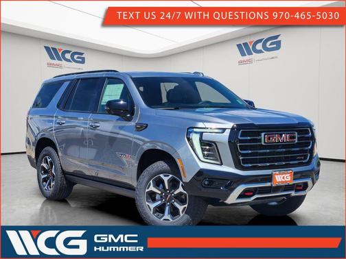 Gray 2026 GMC Yukon 4WD AT4