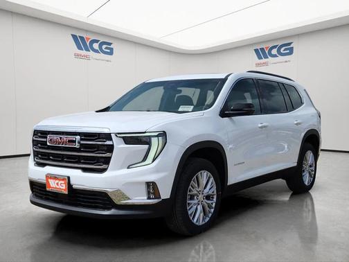 White 2026 GMC Acadia Elevation AWD