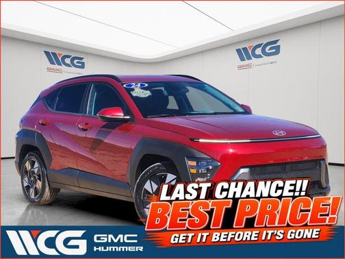 Red 2024 Hyundai KONA SEL
