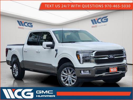 White 2025 Ford F-150 King Ranch