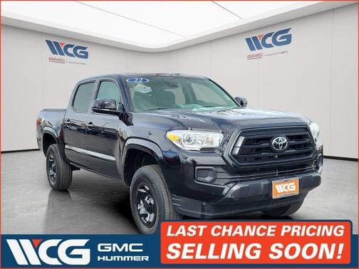 Black 2022 Toyota Tacoma SR