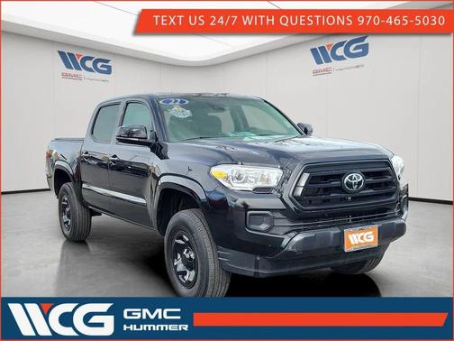Black 2022 Toyota Tacoma SR