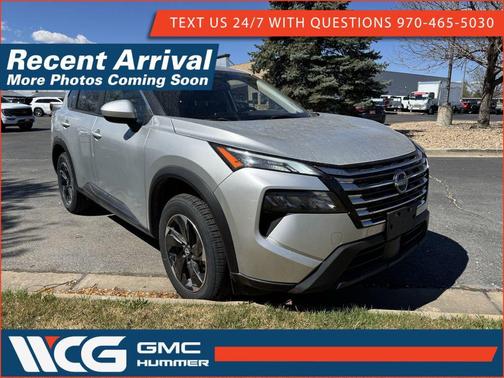 Silver 2024 Nissan Rogue SV
