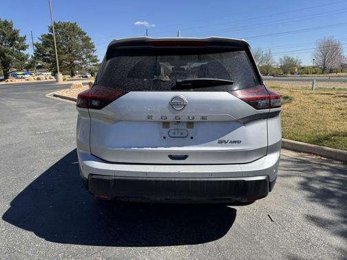 Silver 2024 Nissan Rogue SV