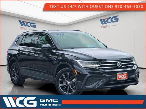 Black 2022 Volkswagen Tiguan 2.0T SE 4MOTION