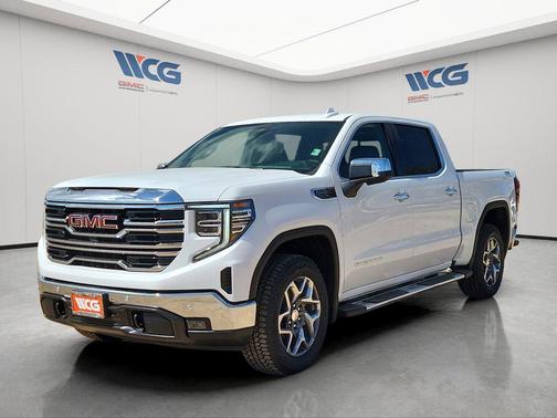 White 2026 GMC Sierra 1500 SLT