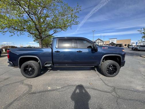 Blue 2021 Chevrolet Silverado 2500 LTZ