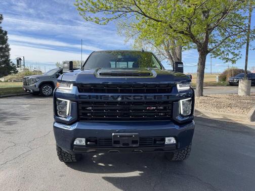 Blue 2021 Chevrolet Silverado 2500 LTZ