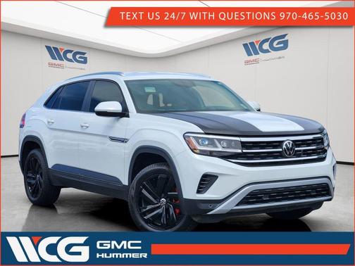 White 2023 Volkswagen Atlas Cross Sport 2.0T SE w/Technology 4MOTION