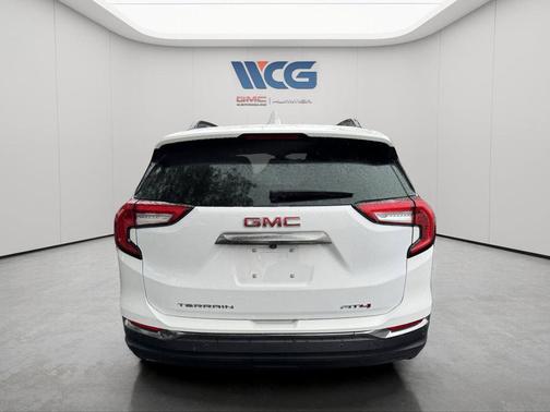 White 2024 GMC Terrain AWD AT4