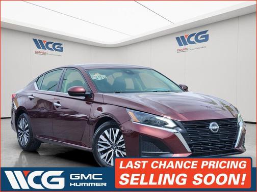 Red 2023 Nissan Altima 2.5 SV Sedan